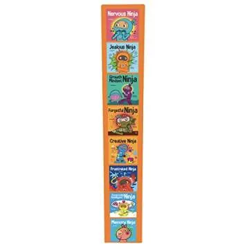 Ninja Life Hacks Self Awareness 8 Book Box Set (Books 41-48: Frustrated Ninja, Nervous Ninja, Jealous Ninja, Growth Mindset Ninja, Forgetful Ninja, ... Emotionally Intelligent Ninja, Memory Ninja)