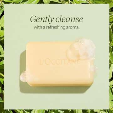 L'OCCITANE Shea Butter Extra-Gentle Solid Hand & Body Soap: Citrusy Shea Verbena, Relaxing Shea Lavender, Shea Milk, Vegetable Based, Artisanal, Vegan