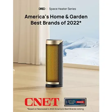Dreo Space Heater: 1500W Quiet Ceramic Heater with Remote Control