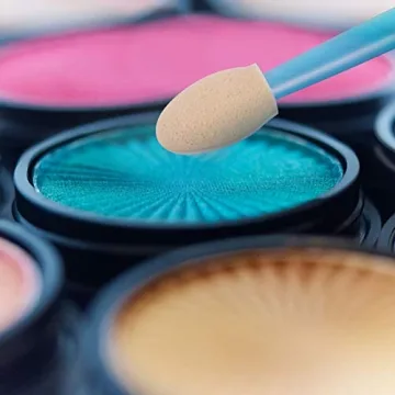 Cuttte 60PCS Dual-Sides Eyeshadow Applicators Set