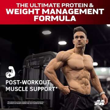 Muscletech Whey Protein Powder (French Vanilla Bean, 4LB) - Nitro-Tech Ripped Whey Protein Isolate & Peptides Smoothie Mix for Lean Muscle & Fast Recovery - 30g of Whey Protein for Women & Men