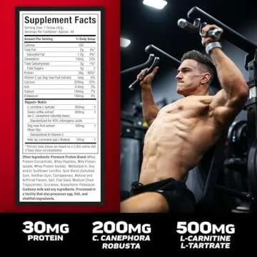 Muscletech Whey Protein Powder (French Vanilla Bean, 4LB) - Nitro-Tech Ripped Whey Protein Isolate & Peptides Smoothie Mix for Lean Muscle & Fast Recovery - 30g of Whey Protein for Women & Men