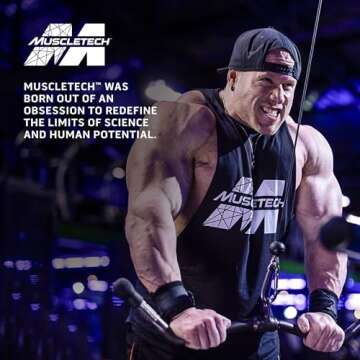 Muscletech Whey Protein Powder (French Vanilla Bean, 4LB) - Nitro-Tech Ripped Whey Protein Isolate & Peptides Smoothie Mix for Lean Muscle & Fast Recovery - 30g of Whey Protein for Women & Men