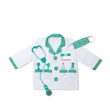 Melissa & Doug Doctor Role Play Costume Set for Kids