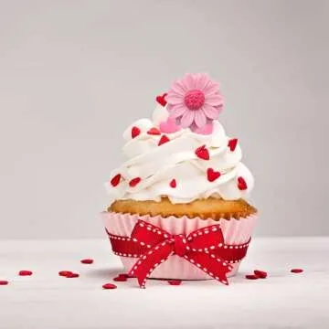 4Pcs Daisy Flower Silicone Molds Chrysanthemum Silicone Molds Small Flower Shapes Fondant Cake Choco...