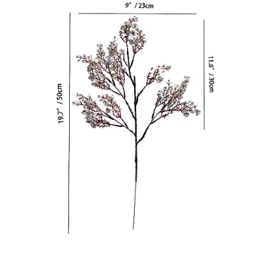 Shop ONLY ART 6 Bundles Ivory Silk Flowers for Decor