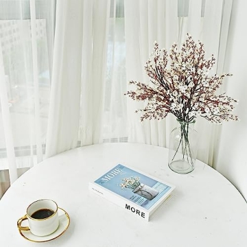 Shop ONLY ART 6 Bundles Ivory Silk Flowers for Decor