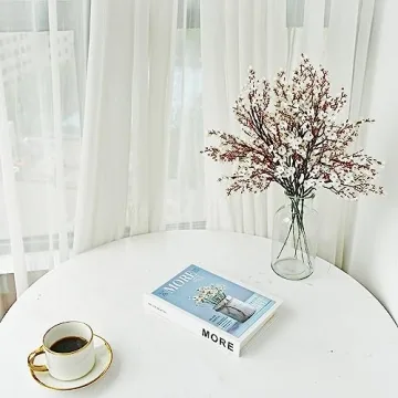 Shop ONLY ART 6 Bundles Ivory Silk Flowers for Decor