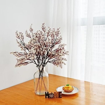 Shop ONLY ART 6 Bundles Ivory Silk Flowers for Decor