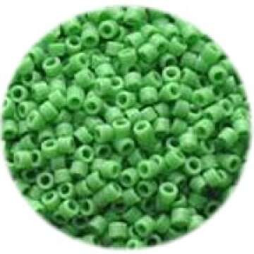 Miyuki Delica 11/0 Cylinder Seed Beads - Matte Op Green - DB0754 - 5 Grams