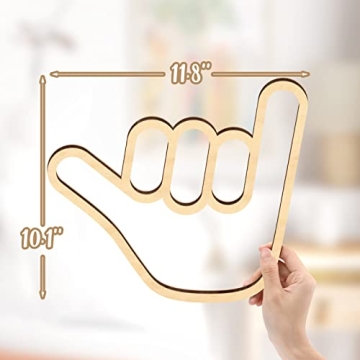 Shaka Decor Aloha Spirit Wooden Wall Art