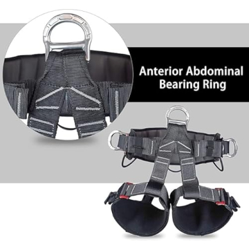 SOB Adjustable Safety Harness CE Certified for Climbing Rescue