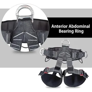SOB Adjustable Safety Harness CE Certified for Climbing Rescue