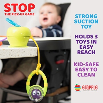 Grapple Suction Toy Holder for Babies | Compact & Easy to Use