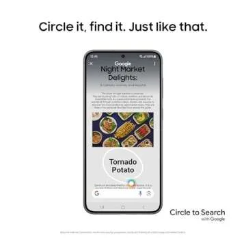 Samsung Galaxy S23 Unlocked Android Smartphone, 128GB, 50MP Camera, Night Mode, 8K Video, Long Batte...