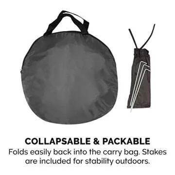 Furhaven Portable Dog Playpen Cat Tent, Pet playground/kennel foldable indoor outdoor zippered puppy crate - Gray, Medium