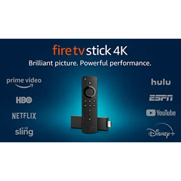 Fire TV Stick 4K streaming device with Alexa Remote and Dolby Vision