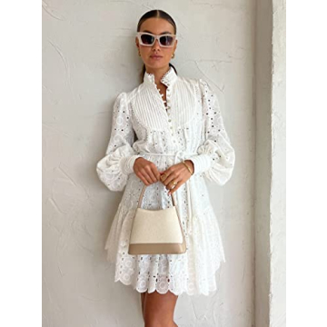 tiptupu Bohemian Floral Tunic Dress for Women