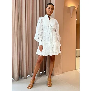 tiptupu Bohemian Floral Tunic Dress for Women