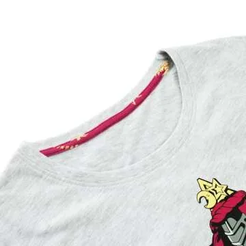 Harry Potter Womens Pajamas Hogwarts Grey X-Large