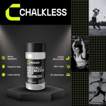 Chalkless Grip Enhancer - The Ultimate Non Toxic Grip Solution for Sports and Gaming