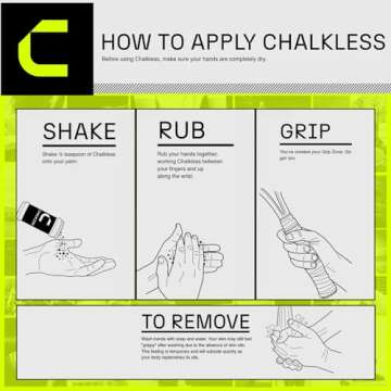 Chalkless Grip Enhancer for Athletes and Gamers, No Mess