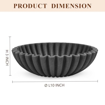 Modern Decorative Bowl for Home and Kitchen Decor