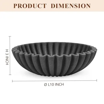 Modern Decorative Bowl for Home and Kitchen Decor