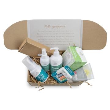 Earth Mama Pregnancy Pampering Gift Set - Organic Skincare Essentials for Moms