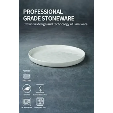 Famiware Mars Dinner Plates Set - Durable and Elegant