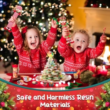 SUNEZLGO 30 PCS Christmas Elf Accessories Baker Decor