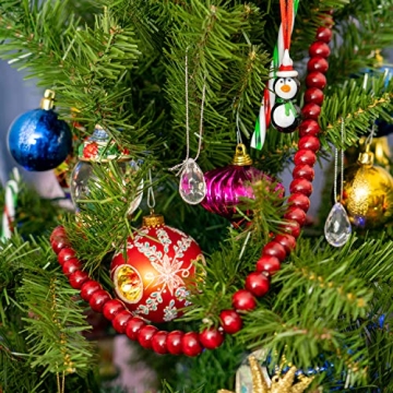 Ornativity Wooden Garland - Rustic Christmas Decor Beads