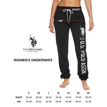 U.S. Polo Assn. Women's Sweatpants - Comfy Jogger Pants
