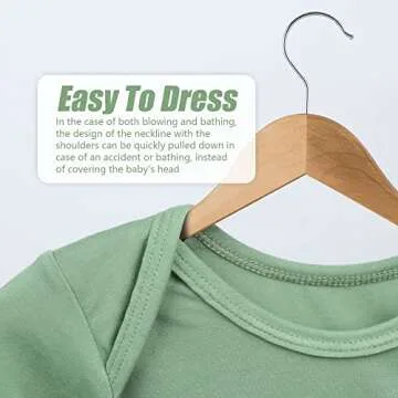 Baby Newborn Knotted Gown 0-6 Months, Super Soft Infant Long Sleeve Sleepwear for Girl and Boy, Baby Coming Home Hospital Outfit with Hat Set Blue