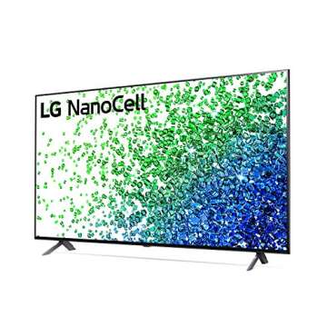 LG NanoCell 80 Series 50” Alexa Built-in 4k Smart TV (3840 x 2160), Refresh Rate 60Hz, AI-Powered 4K Ultra HD (50NANO80UPA, 2021)