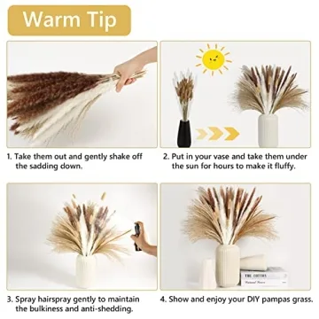 Stunning Dried Pampas Grass Decor for Home & Events