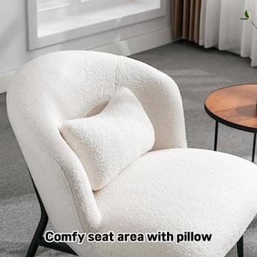 DUOMAY Stylish Accent Chairs Set of 2 for Modern Living