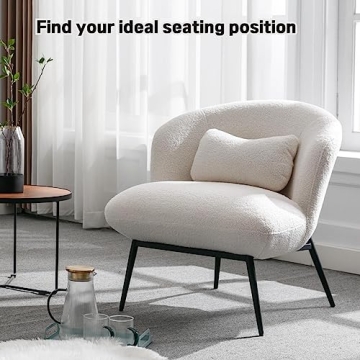 DUOMAY Stylish Accent Chairs Set of 2 for Modern Living