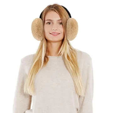 Simplicity Furry Winter Ear Warmers - Foldable Earmuffs