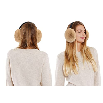 Simplicity Furry Winter Ear Warmers - Foldable Earmuffs