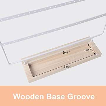 Sovia Earring Organizer - 3-Tier Jewelry Holder Stand