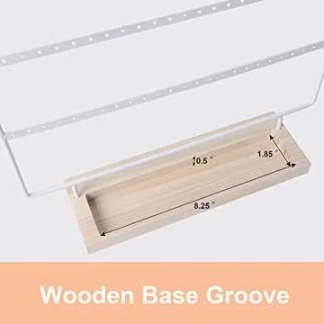 Sovia Earring Organizer - 3-Tier Jewelry Holder Stand