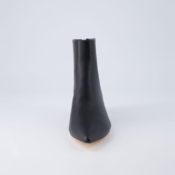 CUSHIONAIRE Women's Barbi Kitten Heel Bootie in Black