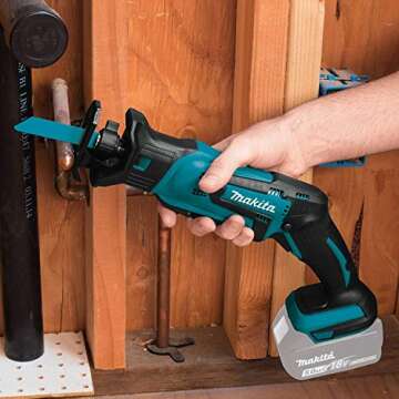 Makita XRJ01Z Cordless Reciprocating Saw for All Tasks