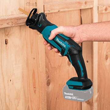 Makita XRJ01Z Cordless Reciprocating Saw for All Tasks