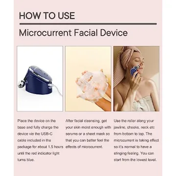 MCSYPOAL Microcurrent Facial Massager for Radiant Skin