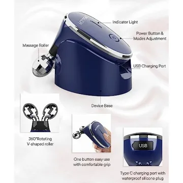 MCSYPOAL Microcurrent Facial Massager for Radiant Skin