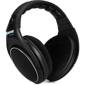 SHURE SRH1440 Professional Open Back Headphones - Exceptional Audio Quality with 40mm Drivers and Su...