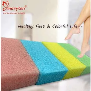 Maryton Pumice Sponge for Smooth Feet and Pedicure Care