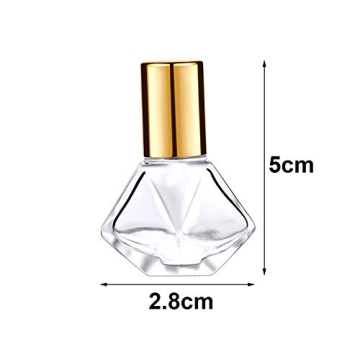 DIY Essential Oil Roller Bottle Set with Droppers (12 Pcs)